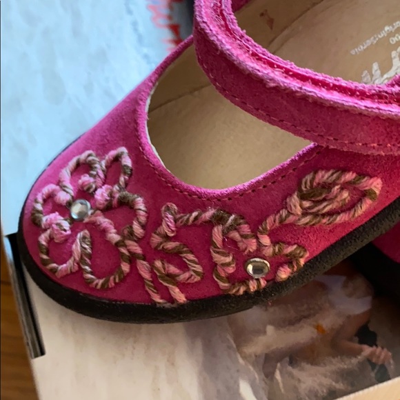 🆕 Naturino Girls Pink Suede Shoes - Picture 6 of 7